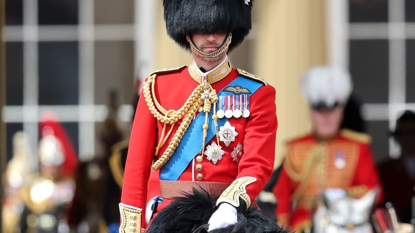 Warum Prinz William bei Trooping the Colour zu Pferde reitet