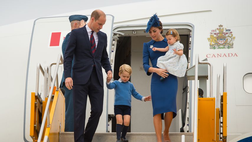Prinz William, Prinz George, Herzogin Kate und Prinzessin Charlotte, 2016
