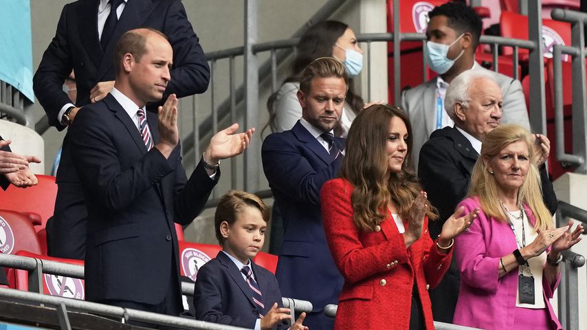 Prinz William, Prinz George und Herzogin Kate bei der Fußball-EM 2020