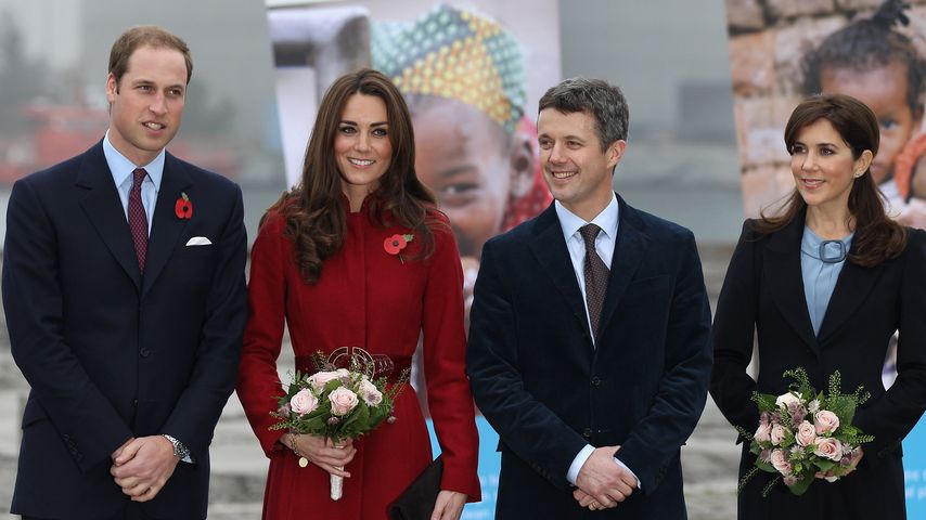Prinz William, Prinzessin Kate, Prinzessin Mary und Kronprinz Frederik, 2011