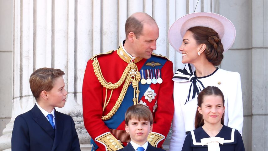 Prinz William, Prinzessin Kate, Prinz George, Prinz Louis und Prinzessin Charlotte, Juni 2024