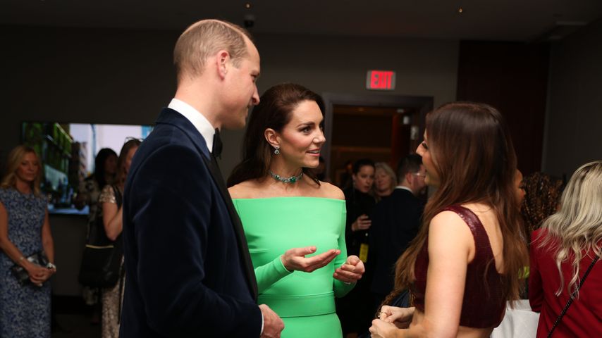 Wiedersehen: Ellie Goulding plaudert mit William und Kate