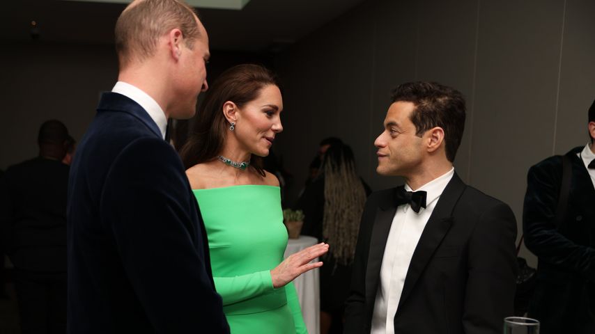 Prinz William, Prinzessin Kate mit Rami Malek beider Earthshot-Verleihung 2022