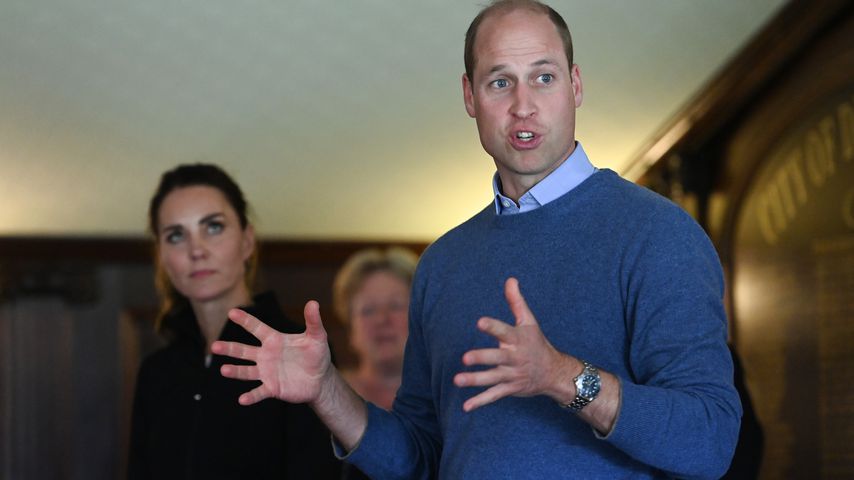 Herzogin Kate und Prinz William bei einem Event im Derry Rugby Club im September 2021