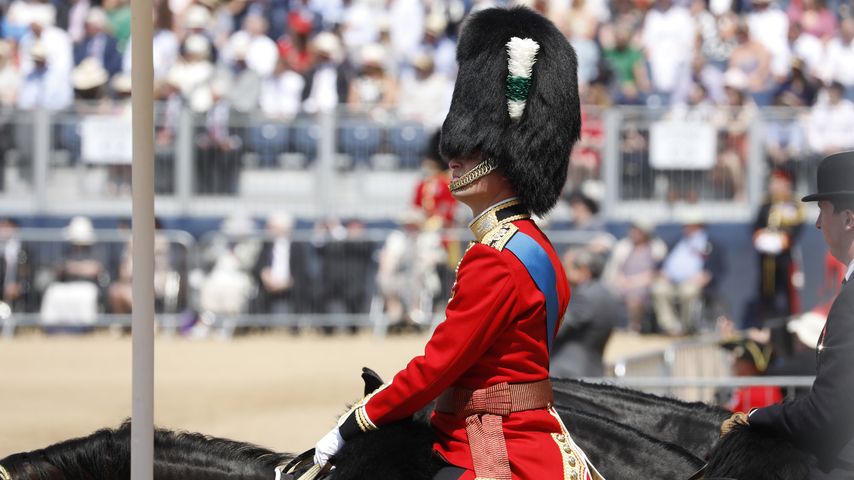 Prinz William bei den Proben für Trooping the Colour 2023
