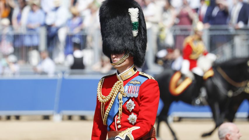 Prinz William bei den Proben für Trooping the Colour 2023