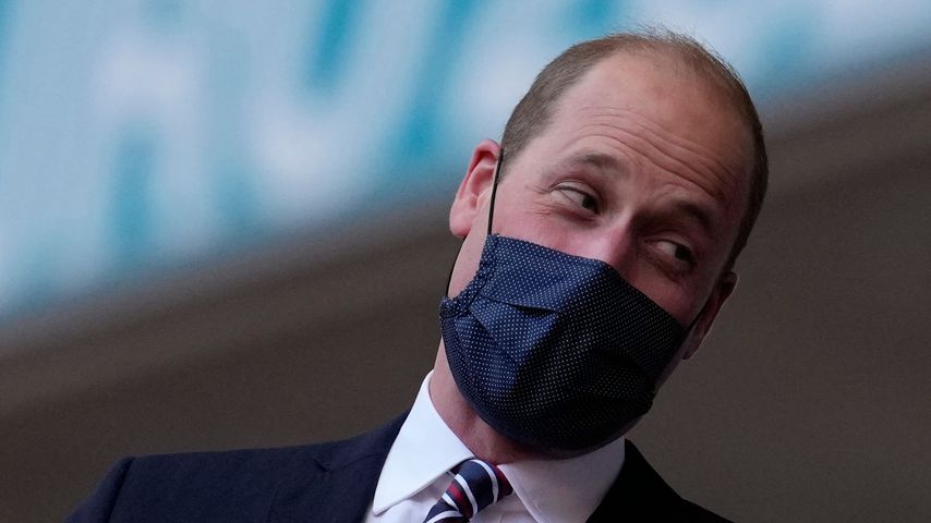 Prinz William im Londoner Fußballstadion