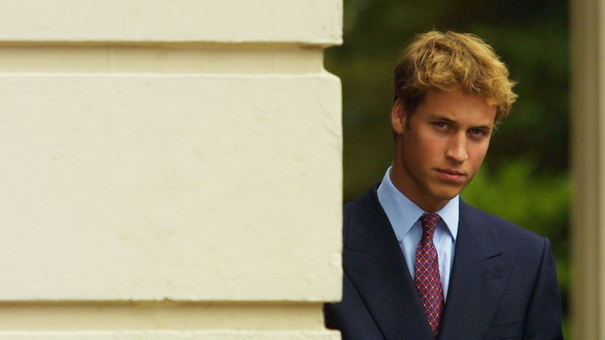 Prinz William im August 2001