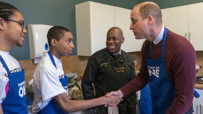 Prinz William ist stolz auf humanitäre Projekte seiner Mama