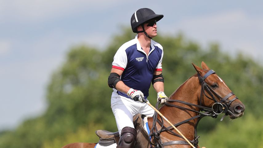 Prinz William bei einem Polospiel im Juli 2022