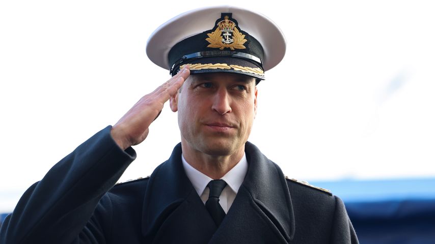 Prinz William am Britannia Royal Naval College im Dezember 2023