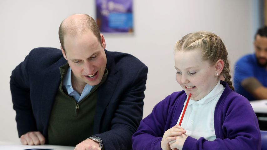 Zauberhaft: Hier spielt Prinz William Emoji-Bingo mit Kids