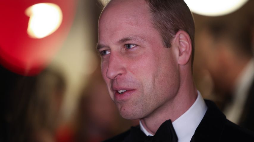 Daneben? Prinz William scherzt über kranke Royal-Familie