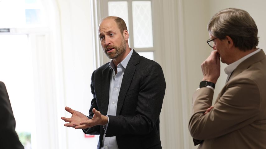 Prinz William bei einem Krankenhausbesuch, März 2025