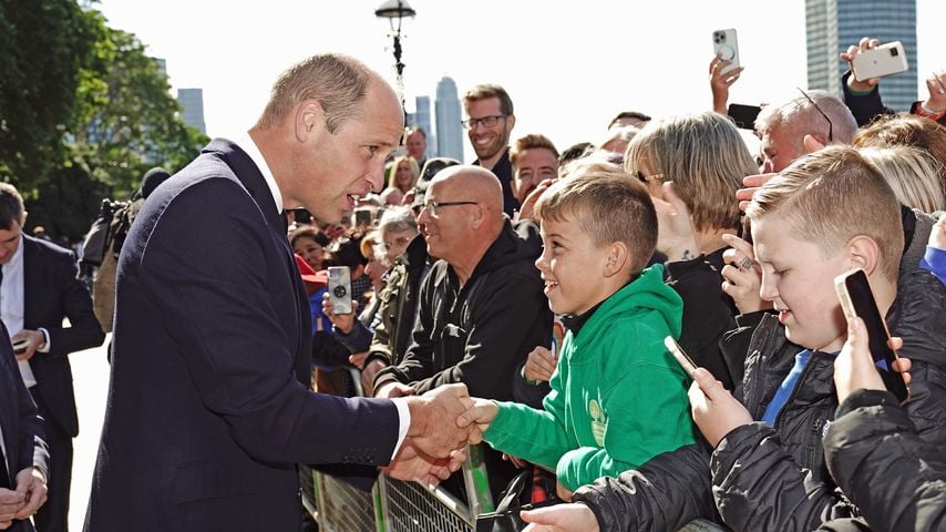 Prinz William im September 2022 in London