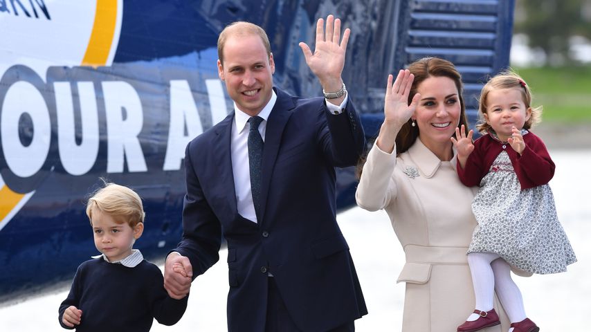 Prinz William mit Herzogin Kate und den Kids, Oktober 2016