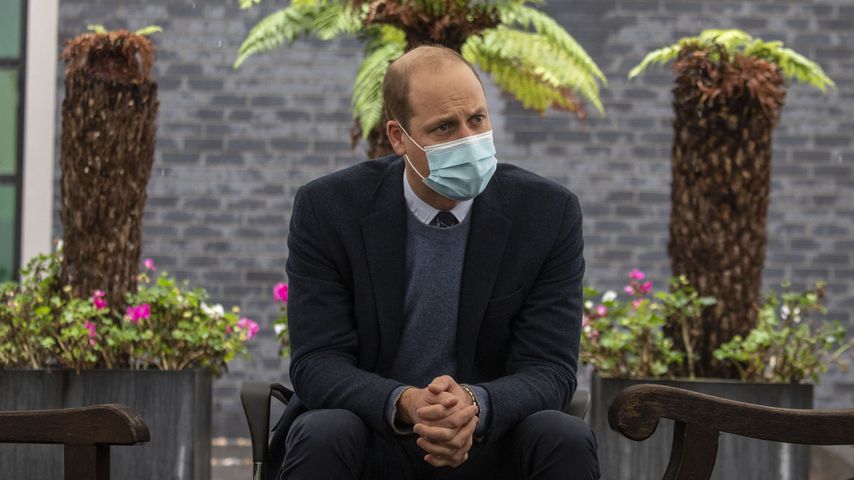Prinz William im Oktober 2020 in Sutton