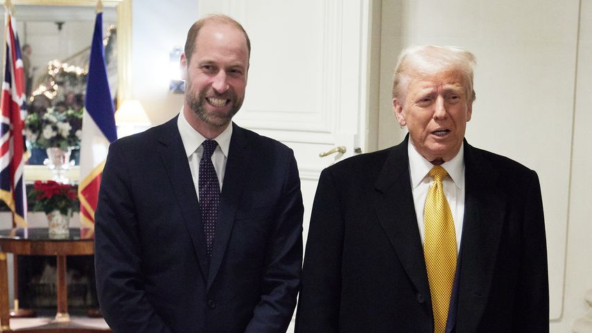 Prinz William und Donald Trump im Dezember 2024