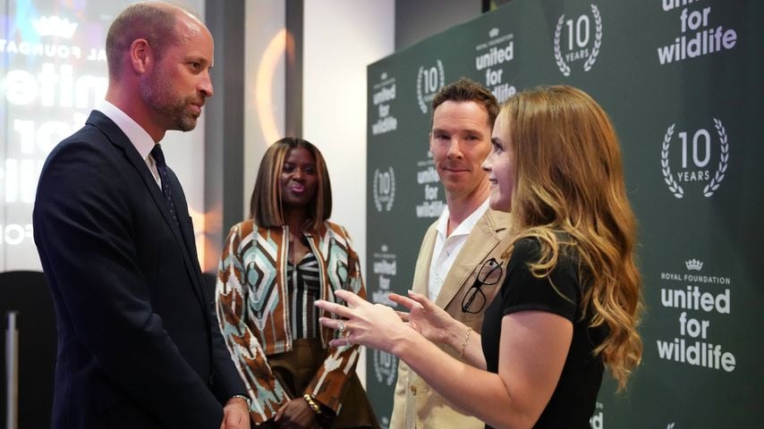 Prinz William und Emma Watson beim United for Wildlife Business Forum in London