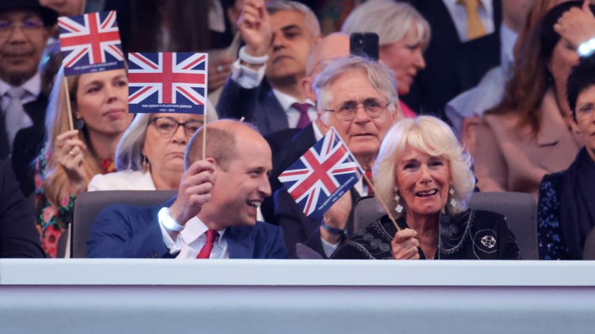 Prinz William und Herzogin Camilla im Juni 2022