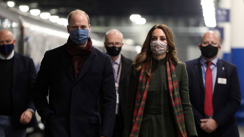 Hier starten Prinz William und Herzogin Kate ihre Zug-Tour