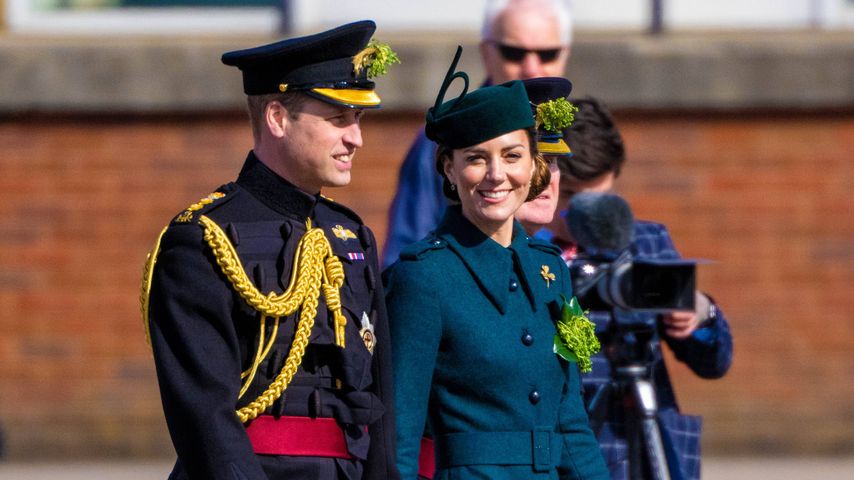 Prinz William und Herzogin Kate am St. Patricks Day
