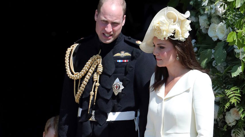Prinz William und Herzogin Kate auf Prinz Harry und Herzogin Meghans Hochzeit 2018