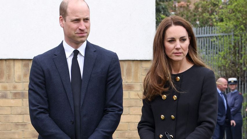 Prinz William und Herzogin Kate, April 2021