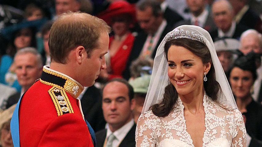William und Kates Hochzeit brach gleich sechs royale Regeln