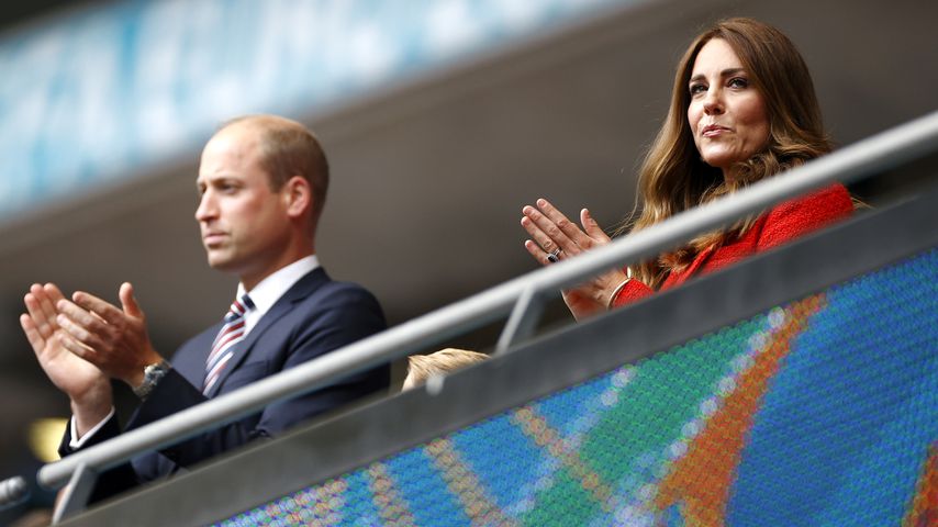 Prinz William und Herzogin Kate beim EM-Spiel Deutschland-England