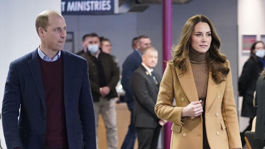 Prinz William und Herzogin Kate im Januar 2022