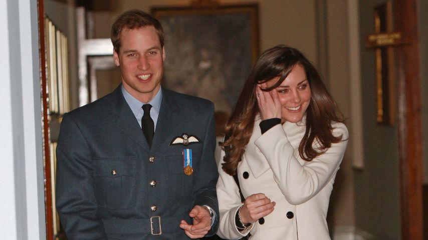 Prinz William und Herzogin Kate im April 2008