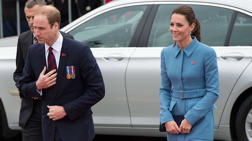 Prinz William und Herzogin Kate im April 2014