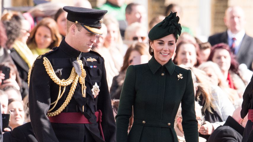 Prinz William und Herzogin Kate bei der St. Patricks Day Parade in Hounslow im März 2019