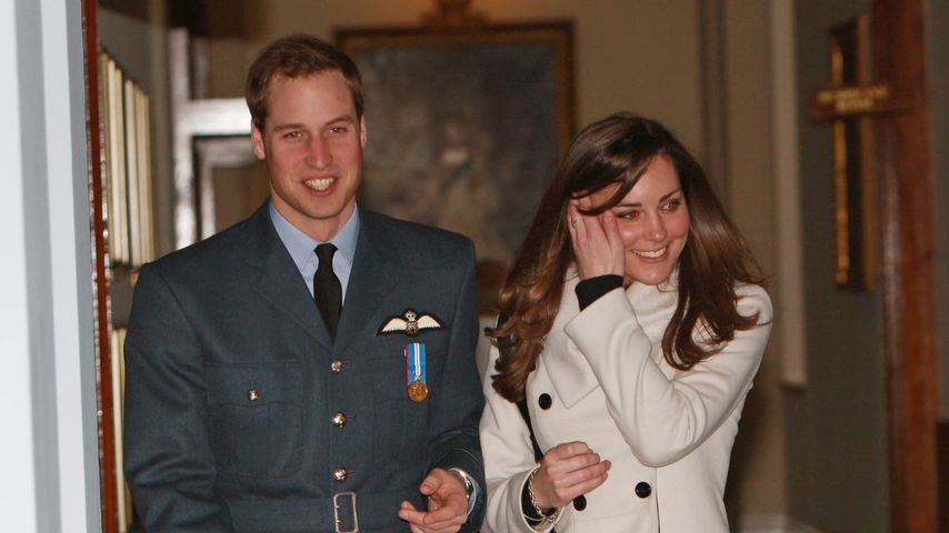 Prinz William und Herzogin Kate im April 2008