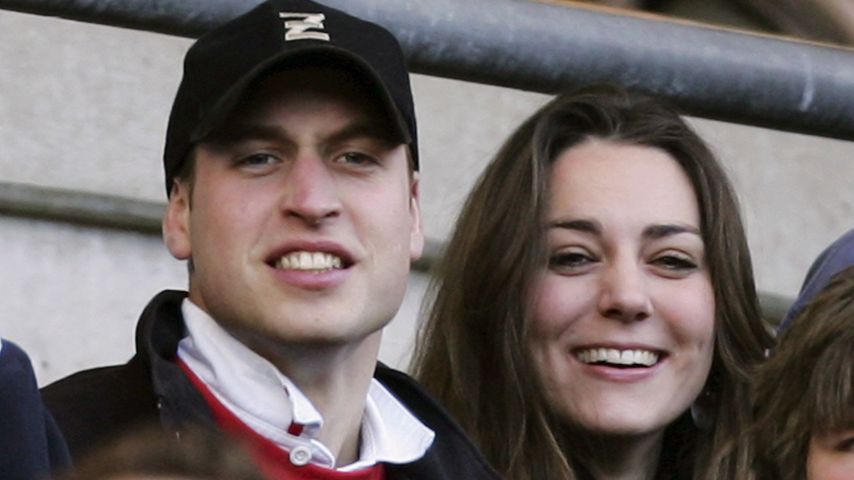 So waren Prinz William und seine Kate als verknallte Teenies