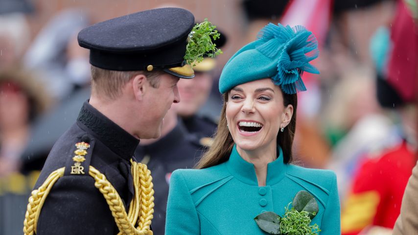 Prinz William und Prinzessin Kate am St. Patricks Day im März 2023