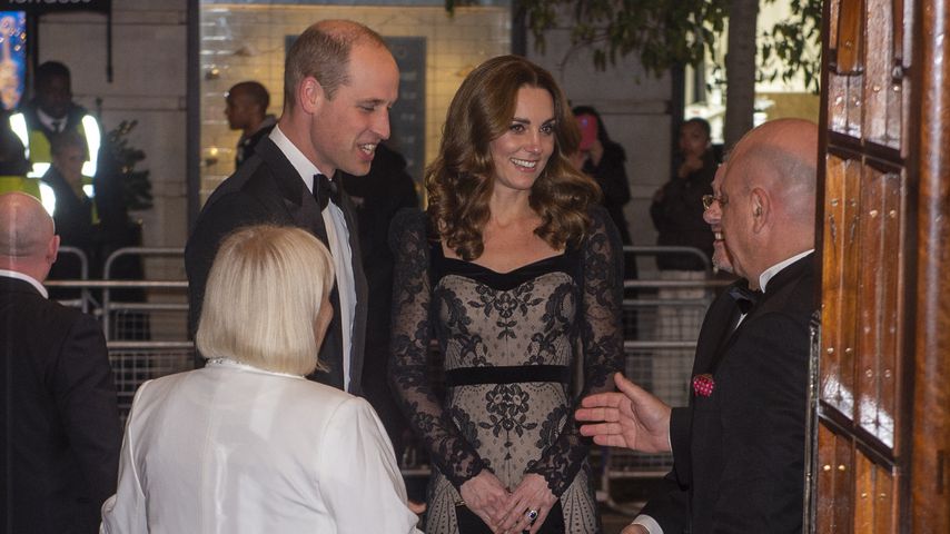 Prinz William und Herzogin Kate bei der Royal Variety Performance