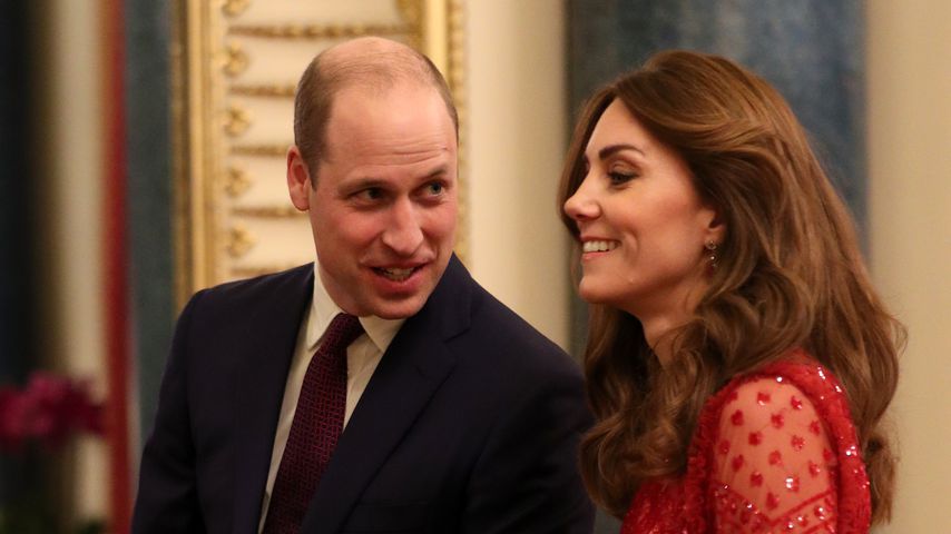 Prinz William und Herzogin Kate am 20. Januar 2020 in London