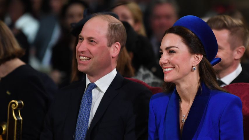 Prinz William und Herzogin Kate beim Commonwealth-Gottesdienst im März 2022