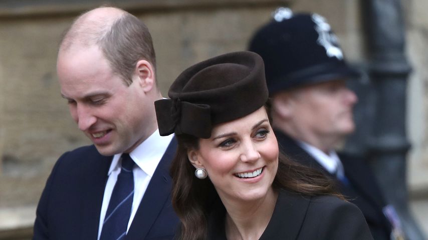 Prinz William und Herzogin Kate, Ostern 2018