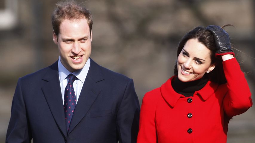 Prinz William und Herzogin Kate im Februar 2011