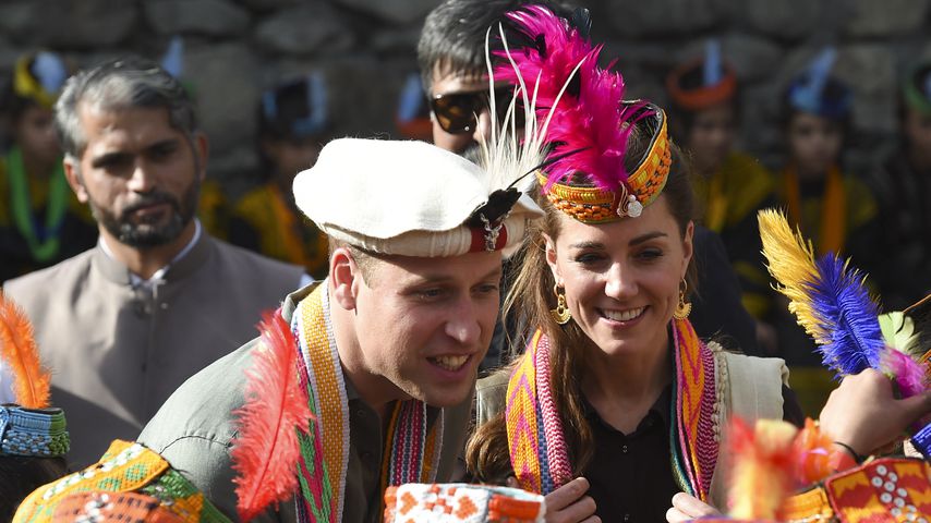 Prinz William und Herzogin Kate in Chitral
