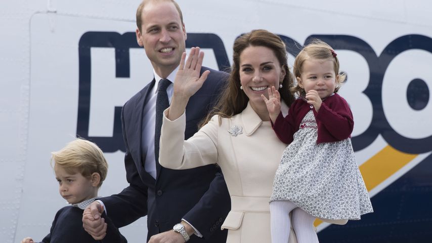 Wie süß! Charlotte & George waren allein auf Tour in Kanada