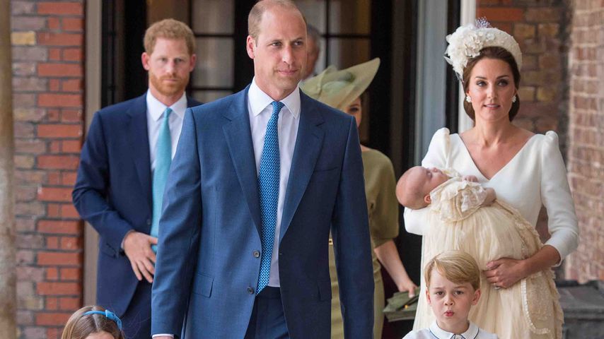 Zuckerschock! Hier knutscht Prinzessin Charlotte Baby Louis