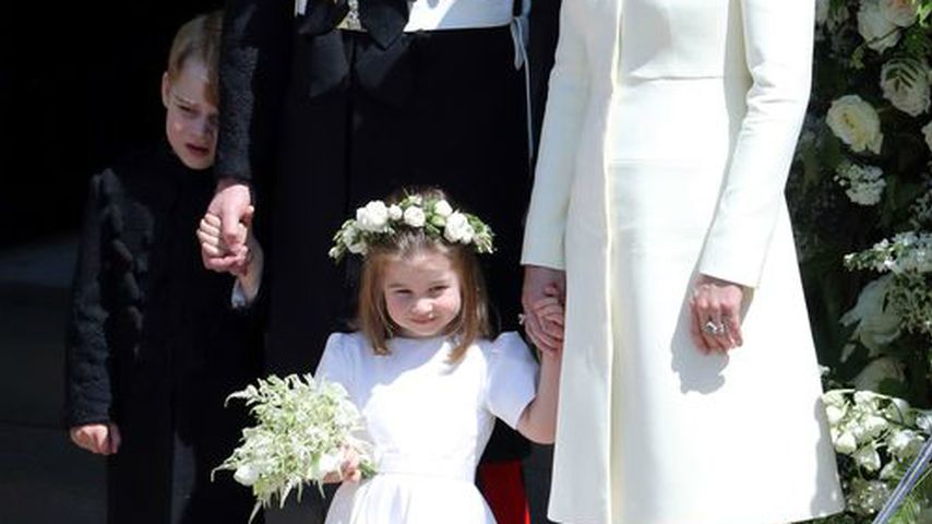 Mini-Frechdachse: George & Charlotte albern bei Omas B-Day