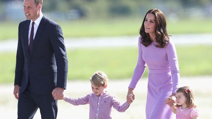 Bye Deutschland: Hier fliegen George & Charlotte wieder heim
