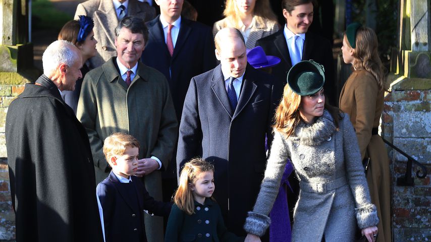 Prinz William und Herzogin Kate mit ihren Kindern Prinz George und Prinzessin Charlotte