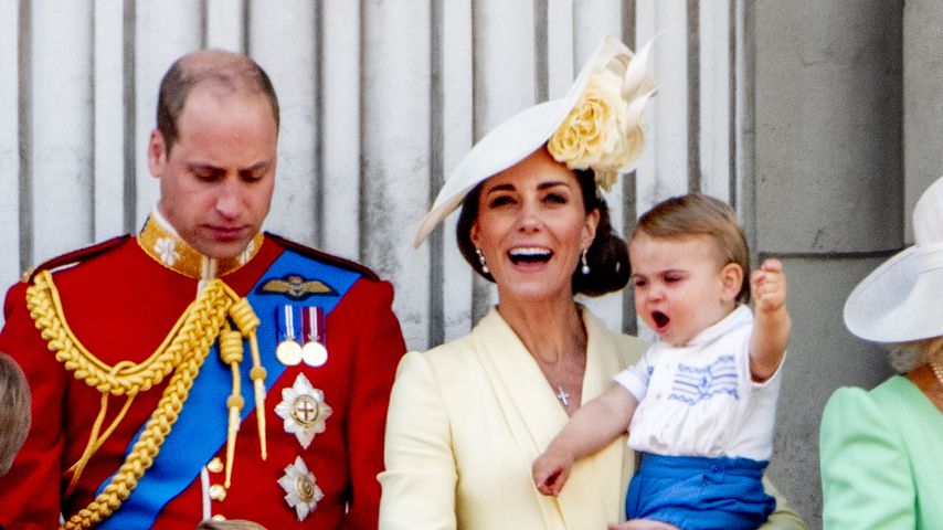 Prinz William und Herzogin Kate mit ihren Kindern