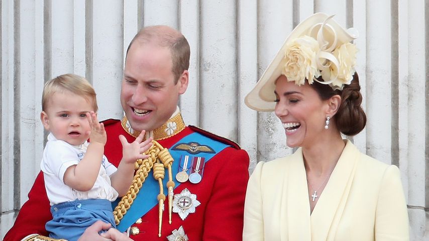 Prinz William und Herzogin Kate mit ihren Kindern George, Charlotte und Louis im Juni 2019